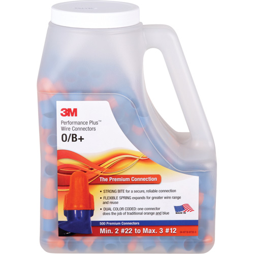 Performance Plus Wire Connectors - 3M O/B-JUG