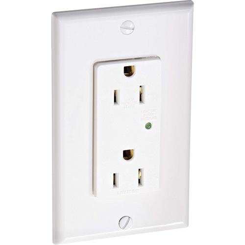 Surge Protective Decora&reg; Outlet - Leviton 5280-W