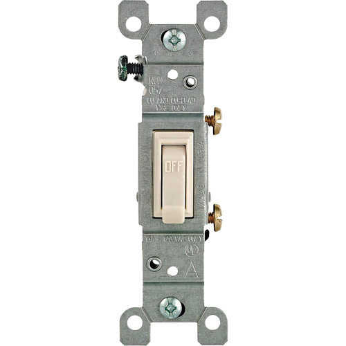Residential Grade Single-Pole Toggle Switch - Leviton 1451-2T