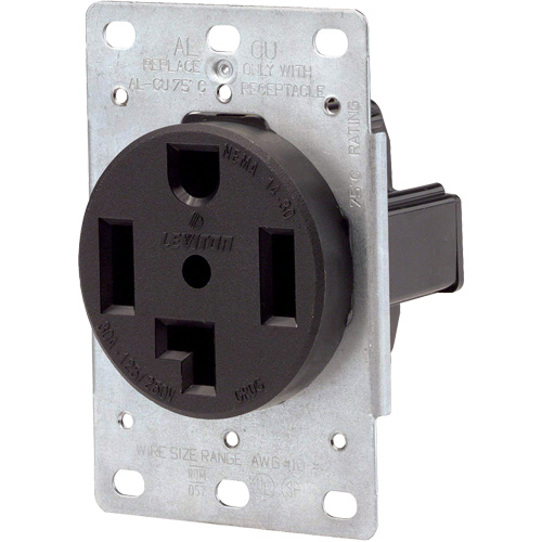 Industrial Grade Round Outlet - Leviton 278-S00