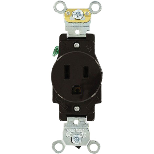 Prise simple de calibre industriel - Leviton 5261