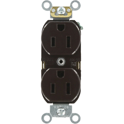 Prise double de calibre industriel - Leviton 5252-E