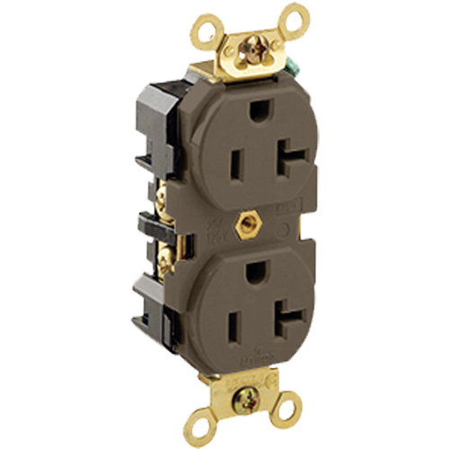 Extra Heavy-Duty Industrial Grade Duplex Outlet - Leviton 5362