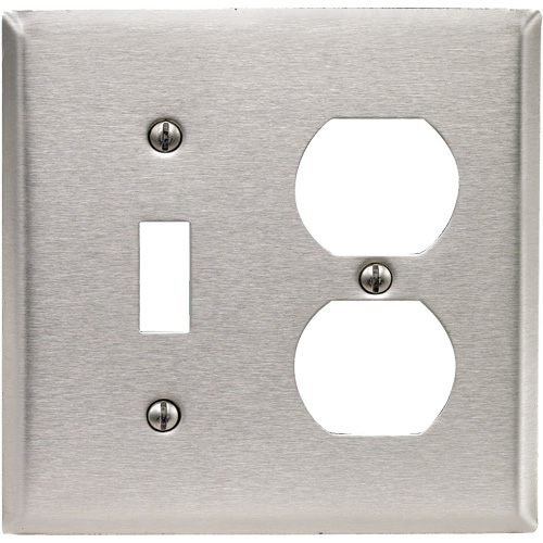 Combination Wall Plate - Leviton 84005-40
