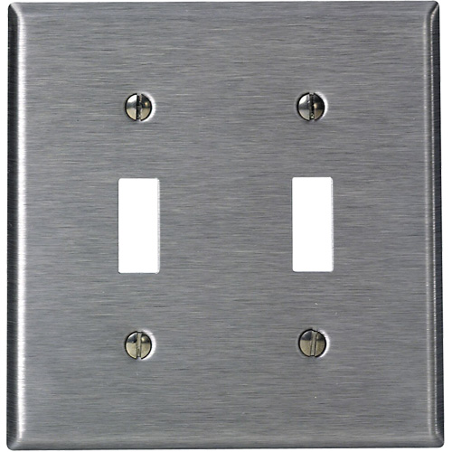 Plaque murale pour commutateur &agrave; bascule - Leviton 84009-40