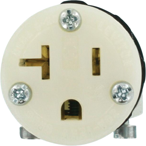 Hospital Grade Extension Plug Connector, 5-20R, Nylon - Leviton 8319-C