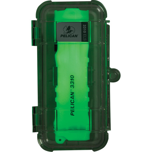 Emergency Lighting Station, LED, AA Batteries, Plastic - Pelican 033100-0001-247