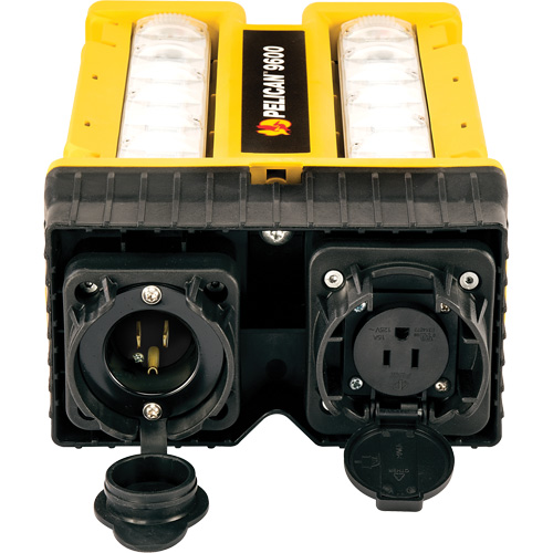 Syst&egrave;me avec t&ecirc;te d'&eacute;clairage modulaire et support, DEL, 24 W, 3000 lumens, Boîtier en Aluminium - Pelican 096000-0000-245