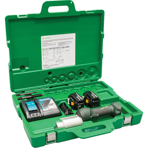 Intelli-Punch Battery-Hydraulic Knockout Driver Kit - Greenlee LS100X11A