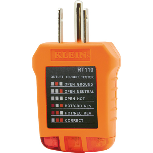 Receptacle Tester - Klein Tools RT110