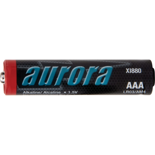 Alkaline Batteries, AAA, 1.5 V - Aurora Tools 