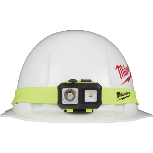 Intrinsically Safe Spot/Flood Headlamp, LED, 310 Lumens, 40 Hrs. Run Time, AAA Batteries - Milwaukee 2004HZL
