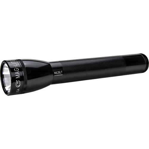 3-Cell Flashlight, LED, 173 Lumens, C Batteries - Maglite ML25LT-S3016