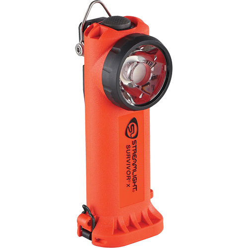 Lampe de pompier &agrave; angle droit Survivor X, DEL, 250 lumens - Streamlight 90952