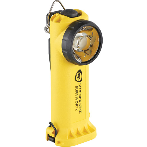 Survivor X Right-Angle Firefighter Flashlight, LED, 250 Lumens - Streamlight 90962