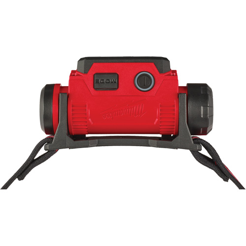 Lampe frontale pour casque de s&eacute;curit&eacute; USB REDLITHIUM, DEL, 600 lumens, 5 hres de fonctionnement, piles Rechargeable - Milwaukee 2163-21