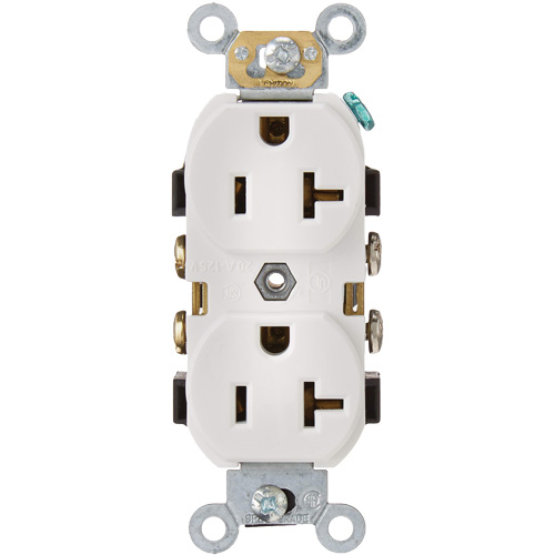 Duplex Receptacle Outlet - Leviton CR020-W