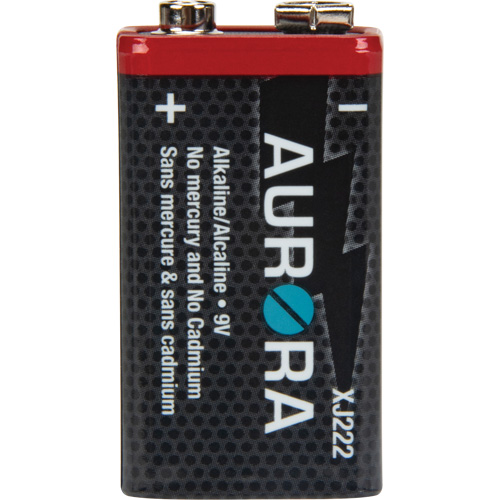 Industrial Alkaline Batteries, 9 V - Aurora Tools 