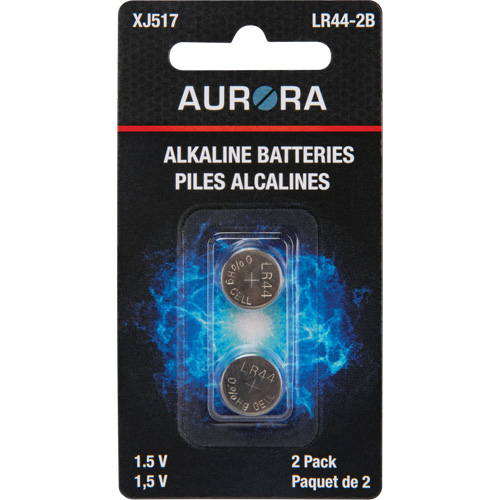 LR44 Alkaline Batteries, 1.5 V - Aurora Tools 