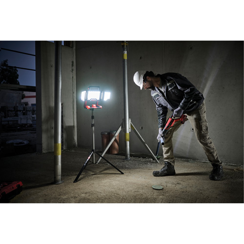 18V Professional Cordless Folding Panel Work Light on Tripod, LED, 3600 Lumens - Einhell 4514173