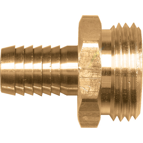 Male Hose Connector, Brass - Fairview Fittings 193-10
