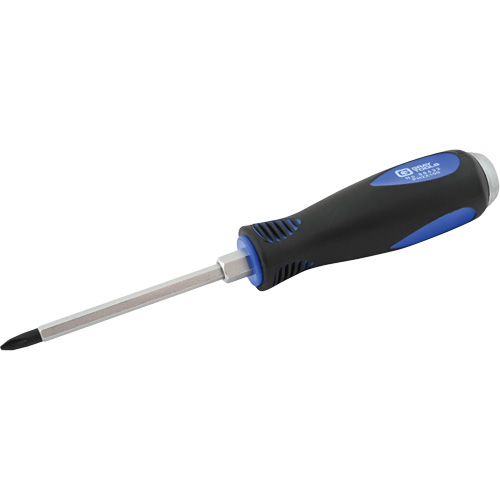 Tournevis Phillips, #2, 8-1/4" l, Prise Coussin&eacute;e - Gray Tools 86432
