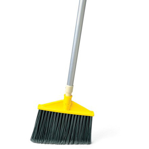 Angle Broom, 56" Long - Rubbermaid FG638500GRAY