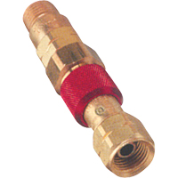Raccords &agrave; branchement rapide pour &eacute;quipement de soudage - Raccords individuels, Laiton - Western Enterprises QDB11