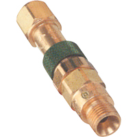 Raccords &agrave; branchement rapide pour &eacute;quipement de soudage - Raccords individuels, Laiton - Western Enterprises QDB12