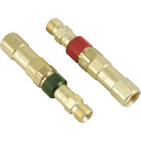 Raccords &agrave; branchement rapide pour &eacute;quipement de soudage - Ensembles, Laiton - Western Enterprises QDB30