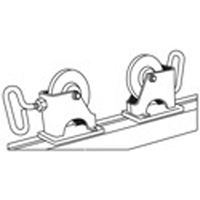 Adjust-A-Rolls&reg; Stand, 2000 lbs. Load Capacity, 36" Pipe Capacity - Sumner 4500SSWH