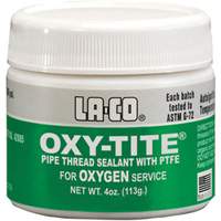 Pipe Thread Sealant, Can, 4 oz., -196° C - 232° C/-320° F - 450° F - LA-CO 042805