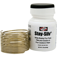 Safety-Silv&reg; 45 General Purpose Brazing Alloy, Lead-Free, 45% Silver 30% Copper 25% Zinc, Solid Core, 0.0625" Dia. - The Harris Products Group 45KPOP