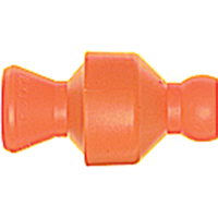 Clapets antiretour en ligne, 1-14/25" lo x 21/25" la - Loc-Line 21191