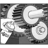 OPEN GEAR Lubricant, Aerosol Can - Walter Surface Technologies 53E102