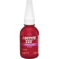 Threadlocker 222 Small Screw, Purple, Low, 10 ml, Bottle - Loctite 231125