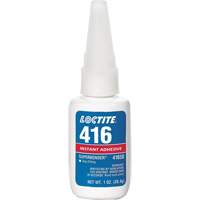 416 Super Bonder&reg; Instant Adhesive, Clear, Bottle, 1 oz. - Loctite 135452