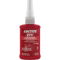 Threadlocker 271 , Red, High, 50 ml, Bottle - Loctite 135381