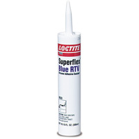 Superflex RTV Silicone Adhesive Sealant, Cartridge, Blue - Loctite 270639