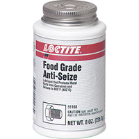 Food Grade Anti-Seize, 288 g., Brush Top Can - Loctite 1167237