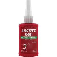 Retaining Compound 640 Medium Strength/High Temperature, 50 ml, Bottle, Green - Loctite 135520