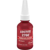 Threadlocker 2760 Instant Adhesive, Red, High, 10 ml, Bottle - Loctite 303441
