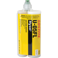 Hysol U-05FL Urethane Adhesive, Two-Part, Dual Cartridge, 622 g., Off-White - Loctite 237127