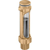 Brass Liquid Level Gauges - Straight, Threaded, 9-1/4" L, 225°F (107.22° C) - Oil-Rite Corp B1145-9
