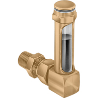 Indicateurs de niveau &agrave; liquide en laiton - Raccords universels, Filet&eacute;, 2-7/16" lo, 225°F (107,22° C) - Oil-Rite Corp B1357-5