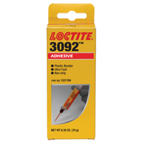 3092 2-Part Adhesive, Clear, Cartridge, 0.35 oz. - Loctite 1807961