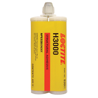 H3000 General Purpose Structural Adhesives, Two-Part, Dual Cartridge, 400 ml, Cream - Loctite 398425