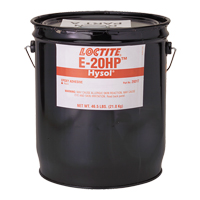 E-20P Fast Setting Structural Adhesives , 5 gal., Pail, Two-Part, White - Loctite 233981