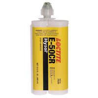 E-30CL Structural Adhesive Glass Bonders, 200 ml, Dual Cartridge, Two-Part, Ultra Clear - Loctite 237117