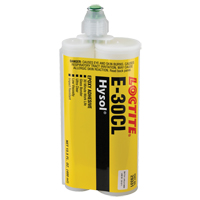 E-30CL Glass Bonder Structural Adhesive, 200 ml, Dual Cartridge, Two-Part, Ultra Clear - Loctite 237118